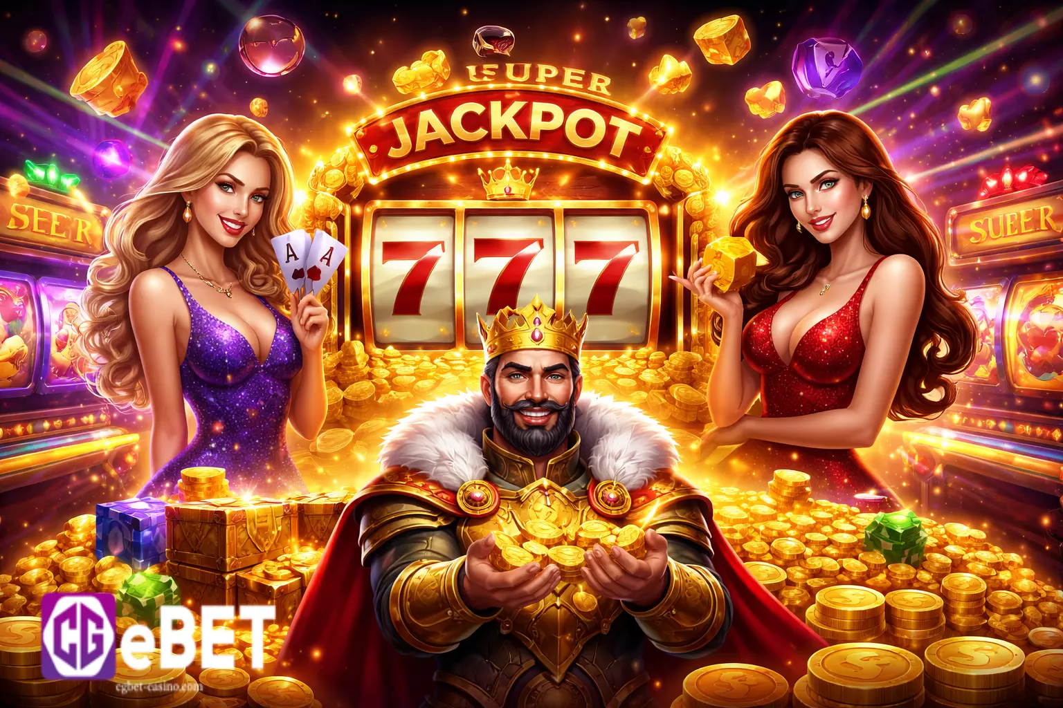 Super Ace Slots sa CGEBET Ang Walang Katulad na Karanasan ng mga Hari ng Reels