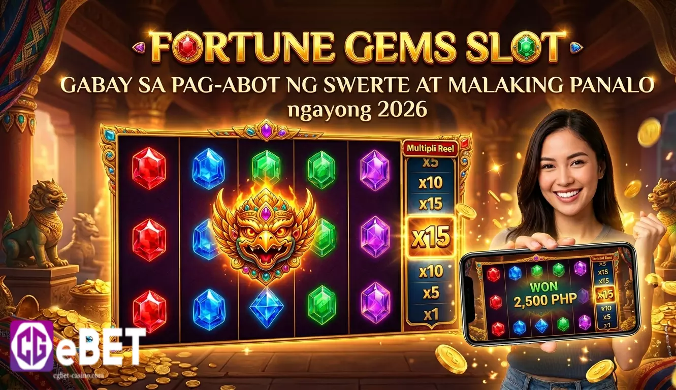 Fortune Gems Slot Gabay sa Pag-abot ng Swerte at Malaking Panalo ngayong 2026